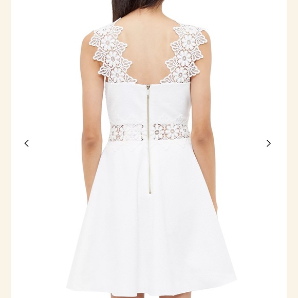 Ted Baker Monaa White Dress - Picture 3 of 7